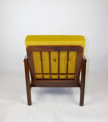 Vintage Armchair in Yellow Olive, 1970s-UJQ-1790503