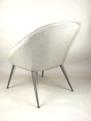 Vintage Armchair with Grey Metal Legs, 1970s-UJQ-750240