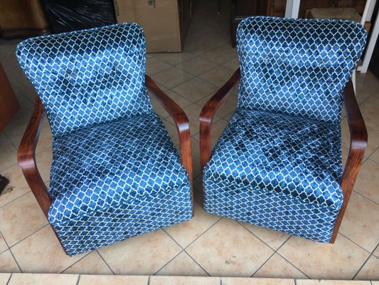 Vintage Armchairs, 1940s, Set of 2-WQQ-933345