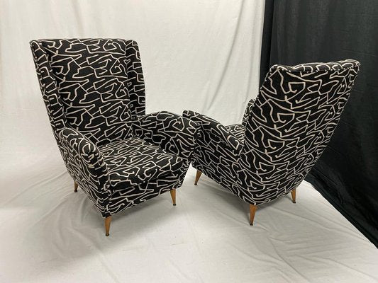 Vintage Armchairs by Giò Ponti, 1950s, Set of 2-FDH-1774628