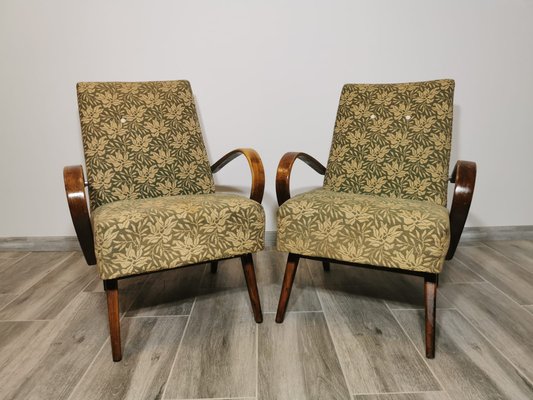 Vintage Armchairs by Jaroslav Smidek, Set of 2-QJA-1336643