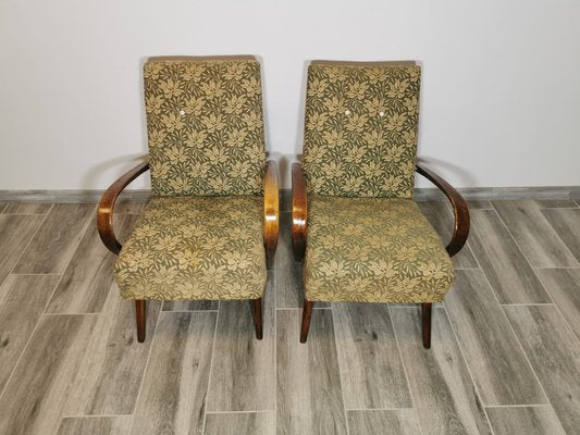 Vintage Armchairs by Jaroslav Smidek, Set of 2-QJA-1336643