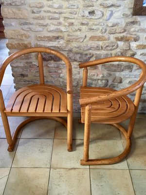 Vintage Armchairs from Almilmö, 1980, Set of 2-EVQ-2043436