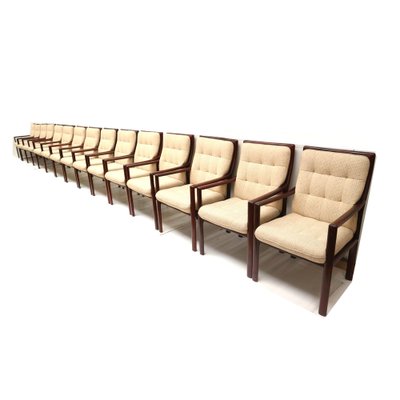 Vintage Armchairs from Lübke, 1970s, Set of 15-XID-1758749