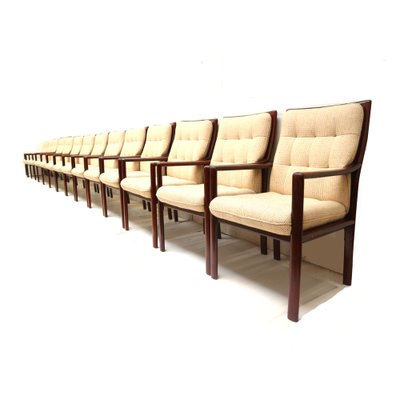 Vintage Armchairs from Lübke, 1970s, Set of 15-XID-1758749