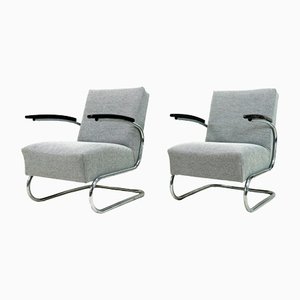 Vintage Armchairs from Mücke Melder, 1930s, Set of 2-FHJ-1351984