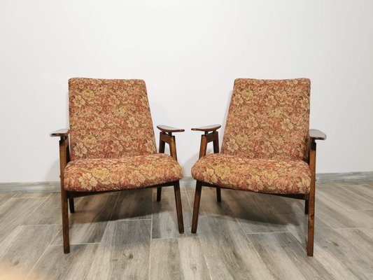 Vintage Armchairs from Tatra, Set of 2-QJA-1448997