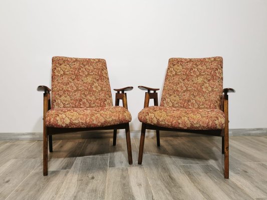 Vintage Armchairs from Tatra, Set of 2-QJA-1448997