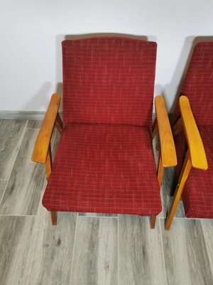 Vintage Armchairs from Tatra, Set of 2-QJA-1327710