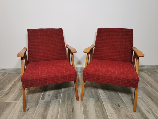 Vintage Armchairs from Tatra, Set of 2-QJA-1327710