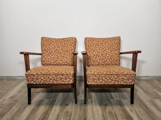 Vintage Armchairs from Thonet, 1930s, Set of 2-QJA-1453085