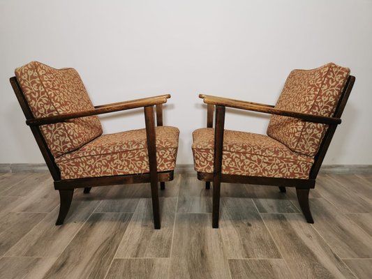 Vintage Armchairs from Thonet, 1930s, Set of 2-QJA-1453085