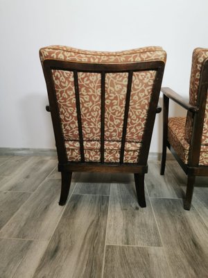 Vintage Armchairs from Thonet, 1930s, Set of 2-QJA-1453085