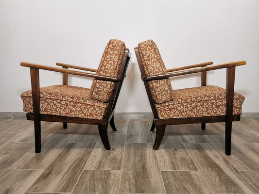 Vintage Armchairs from Thonet, 1930s, Set of 2-QJA-1453085