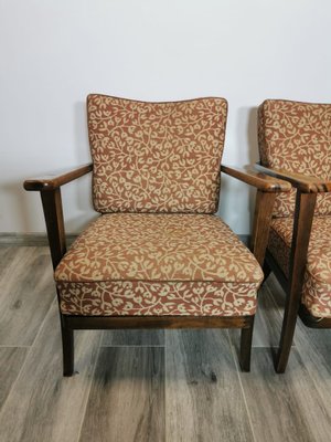 Vintage Armchairs from Thonet, 1930s, Set of 2-QJA-1453085