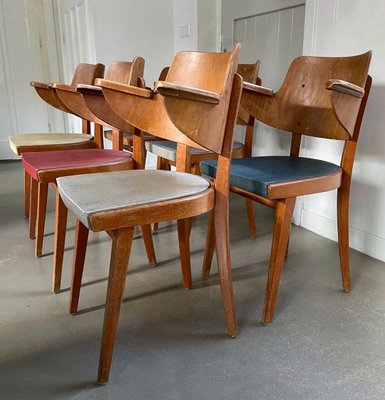 Vintage Armchairs from Thonet, 1950s, Set of 6-IVH-2027171