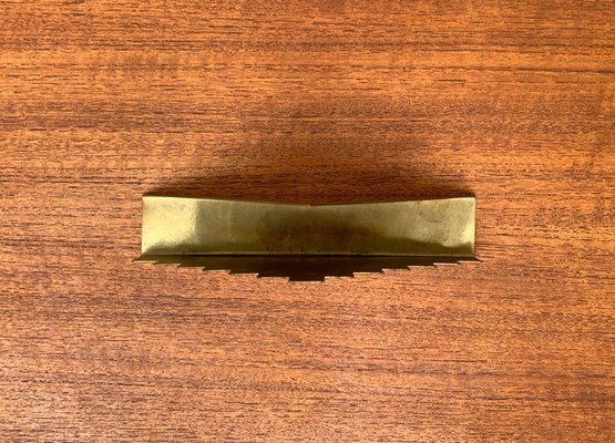 Vintage Art Deco Brass Napkin Holder-UAH-1294654