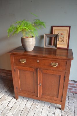 Vintage Art Deco Cabinet in Oak, 1900s-GTG-1763904