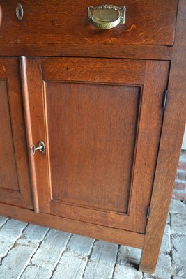 Vintage Art Deco Cabinet in Oak, 1900s-GTG-1763904