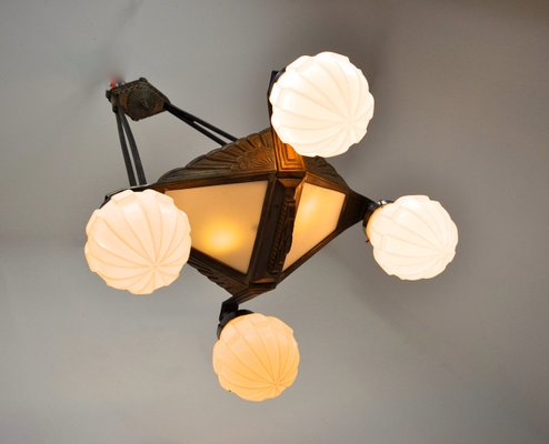 Vintage Art Deco Ceiling Lamp-ZDM-588513