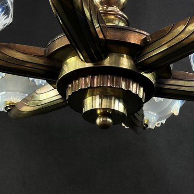 Vintage Art Deco Ceiling Lamp from Petitot & Ezan-JUZ-910400