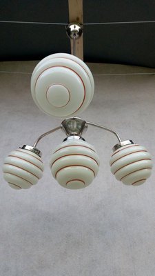 Vintage Art Deco Chandelier-VIC-903801