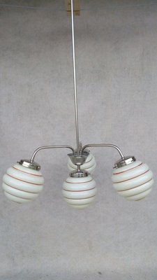 Vintage Art Deco Chandelier-VIC-903801