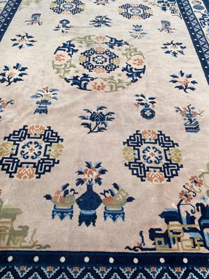 Vintage Art Deco Chinese Peking Rug-YMM-1268968