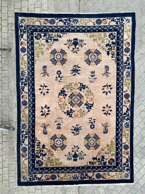 Vintage Art Deco Chinese Peking Rug-YMM-1268968