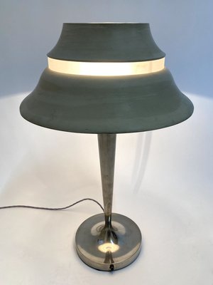 Vintage Art Deco French Table Lamp by Jean Perzel, 1930s-CXC-811619