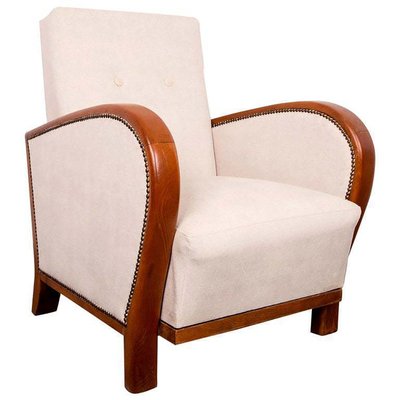 Vintage Art Deco Hungarian Armchair, 1930s-OXJ-679061