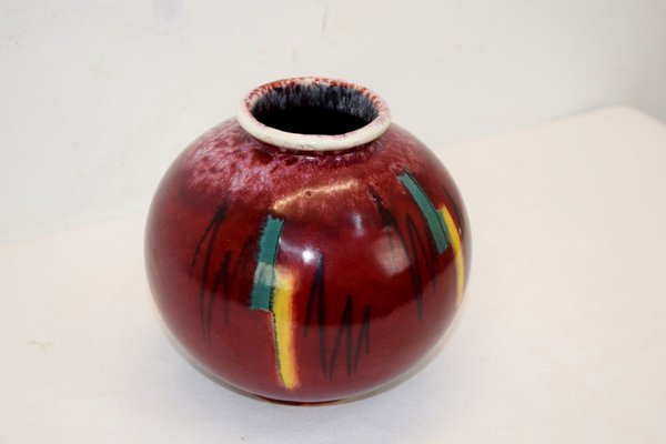 Vintage Art Deco Italian Vase-AOL-666552