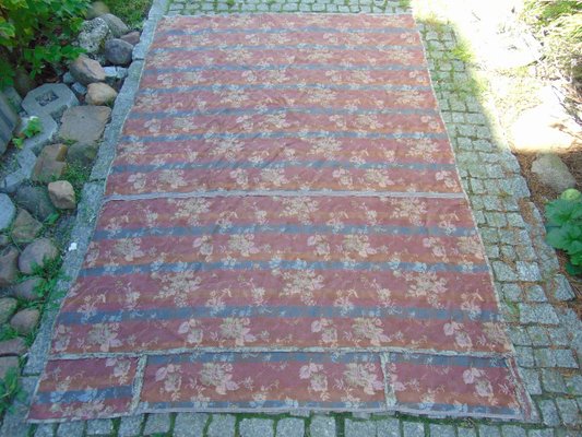 Vintage Art Deco Kilim Tablecloth-CAQ-715174