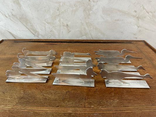 Vintage Art Deco Knife Holders, 1930, Set of 12-BFK-2016101