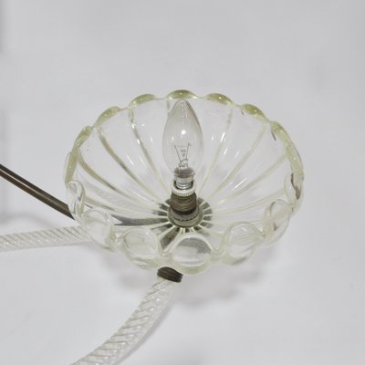 Vintage Art Deco Murano Glass Chandelier-YNQ-602933