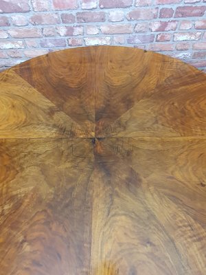 Vintage Art Deco Round Extentable Dining Table, 1930s-SYO-2016589