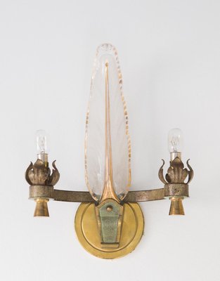 Vintage Art Deco Sconce-JWI-772067