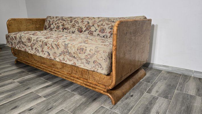 Vintage Art Deco Sofa in Fabric-QJA-2035677