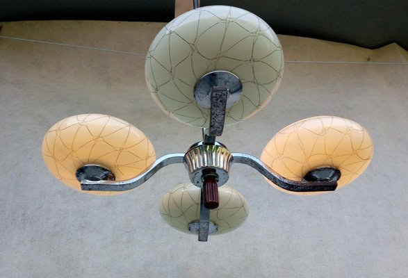 Vintage Art Deco Style Chandelier-VIC-920022