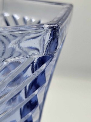 Vintage Art Deco Vase in Blue, 1920s-CAQ-1790409