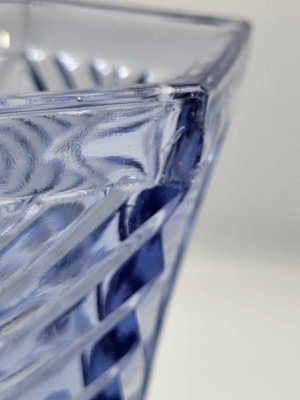 Vintage Art Deco Vase in Blue, 1920s-CAQ-1790409