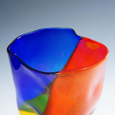 Vintage Art Glass 4 Quarti Series Vase attributed to Seguso Viro, 1990s-KJP-1813100