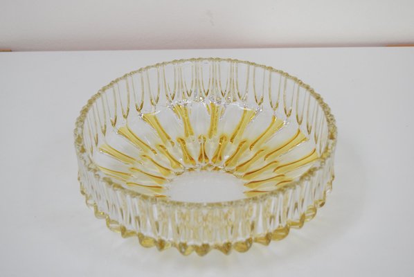 Vintage Art Glass Bowl, 1960s-TZ-995217