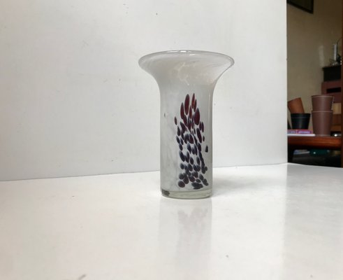 Vintage Art Glass Vase from Mdina, Malta, 1970s-LCR-920126