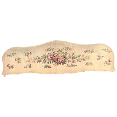 Vintage Aubusson Bed Tapestry-YMM-1061847