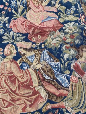 Vintage Aubusson Style Jaquar Tapestry-YMM-1139895