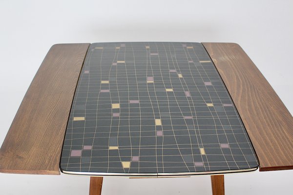 Vintage Austrian Adjustable Dining Table, 1950s-NB-691633