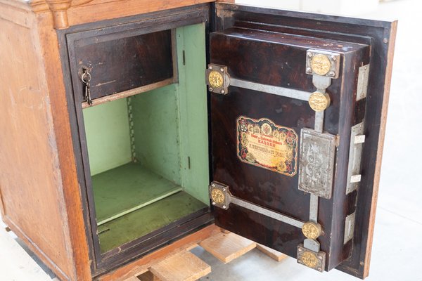 Vintage Austro-Hungarian Safe F. Wertheim & C., 1800s-KNM-1793106