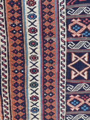 Vintage Azerbaïdjan Soukak Kilim Rug-YMM-1061997