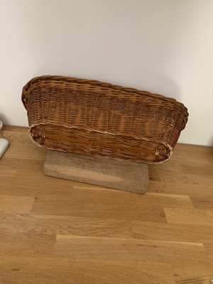 Vintage Baguette Wicker Basket-OXJ-1705286